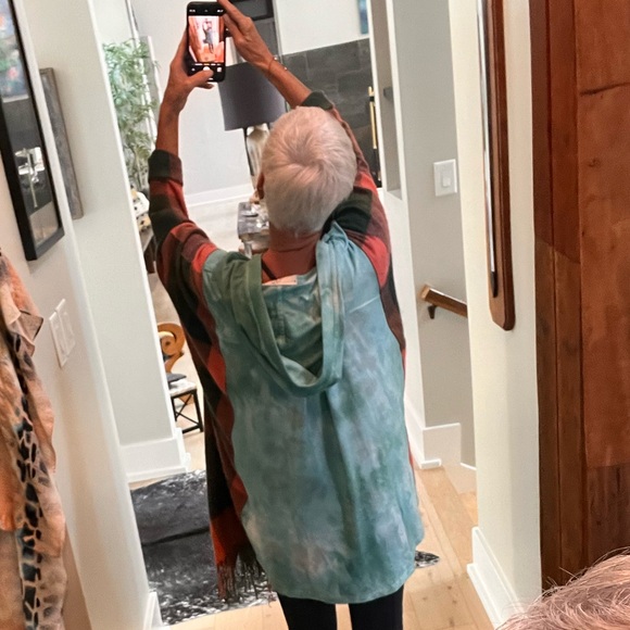 Trash Child NWOT OOAK poncho one size - Picture 5 of 5